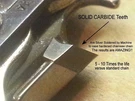 *solid Carbide* Chainsaw 12" Echo CS-2511 CS-271 CS-391 PXL045 See Video. Fixed Price $38.98.