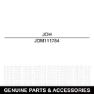John Deere M111784 Washer. Fixed Price $17.95.