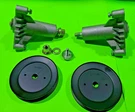 New Spindle & Pulley Kit For Craftsman 917254860 42" Deck Replaces 130794 173436. Fixed Price $44.95.