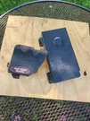 1996-97 Lowes Mtd Yard Machines 46" Mower Tractor Belt Spindle Covers Pair Used. Fixed Price $22.00.