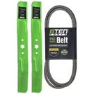 Mower Blades & Deck Belt Kit For Craftsman T8000 T210 T7800. Fixed Price $46.95.