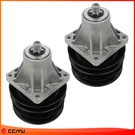 2PK Double Pulley Spindle Assy For 918-04134B 918-04134D 46" Deck Lawn Tractor. Fixed Price $65.82.