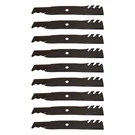 9 Mulching Blades Fits John Deere GY20852 GX21784 LA140 LA145 LA165 D140 D150. Fixed Price $145.99.