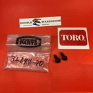 Nos Oem Toro 32144-70 Screw Lot Of Two. Fixed Price $12.99.