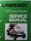 Lawn-boy Lt Riding Mower Tractor 81140 81180 81181 Shop Service Manual. Fixed Price $48.99.