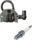 For Kawasaki 21171-0743 & 21171-0744 Ignition Coil Spark Plug Combo Kit New. Fixed Price $24.99.