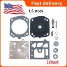 10PCS Carburetor Repair Kit Replacement For Walbro K22-HDA. Fixed Price $19.85.