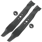 Caltric 112-0315 1120315 42" Deck Blades W/nuts For Troy-bilt Mustang Z42. Fixed Price $45.00.
