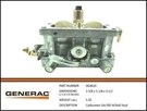 Generac 0G4610 Carburetor GTV760 W/ball Stud Oem. Fixed Price $243.56.