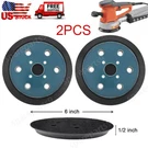 2PCS 6" Orbit Sander Backing 305189001 For Ridgid R2611 Hook & Loop Pads New. Fixed Price $16.90.