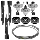 48" Deck Spindle Pulley Blade Belt For John Deere 44L777 Z245 Eztrak Residential. Fixed Price $120.00.