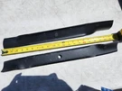 (2 Pack) Toro 131-3939 21-3/5" Length Black Replacement Mower Blades Brand New. Fixed Price $29.63.