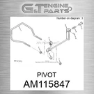 AM115847 Pivot Fits John Deere (surplus Open Box). Fixed Price $102.66.