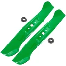 Caltric 490-110-C131 OCC-742-04244 46" Deck Blades W/ Nuts For Cub Cadet. Fixed Price $41.00.