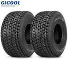 Gicool 2PK 15X6.00-6 Lawn Mower Tire, 15X6-6 Turf-s Pattern Tubeless 4 Ply. Fixed Price $53.99.