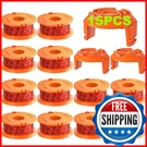 Worx 15 Pack Trimmer Line Replacement Weed Eater String 0.065'' 12 Spools. Fixed Price $14.33.
