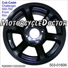 Rim Front WHEEL,6SPOKE,14"X7",CUB CADET,CHALLENGER,MTD,550,750,2017-24,503-01609. Fixed Price $145.00.