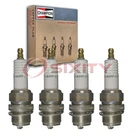 4 Pc Champion Industrial Spark Plugs For 1908 Stevens-duryea Model X Lm. Fixed Price $49.55.