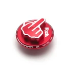 Xotic Tech Engine Oil Filler Tank Fuel Cap Cover, Aluminum Middle Finger Pa.... Fixed Price $24.48.