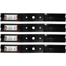 4PK Oregon 91-392 Lawn Mower Blades For LX186 LT133 GT225 LX266 LX188 STX38 LT16. Fixed Price $73.99.