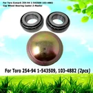 For Toro Exmark 254-94 1-543509 103-4882 Cap Wheel Bearing Caster Z-master. Fixed Price $27.99.