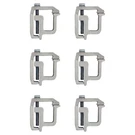 (6) Truck Cap Topper Camper Shell Mounting Clamps Heavy Duty TL-2002. Fixed Price $34.99.