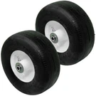 (2) Flat Free Solid Tire Front Caster Wheel 9X3.50-4 For Exmark 103-1224 103-217. Fixed Price $62.99.