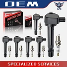 6X Ignition Coil & Iridium Spark Plug For Honda Odyssey Accord Acura Oem UF242. Fixed Price $57.10.