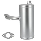 New Muffler For John Deere STX30 STX38 Tractors AM119635 M92365 Silver. Fixed Price $86.94.