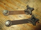 John Deere 212 214 216 300 318 332 420 430 Seat Spring Mounting Brackets & Knobs. Fixed Price $25.00.