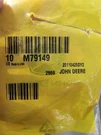 John Deere Bushing-adj. Part # M79149. Fixed Price $5.02.