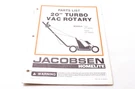 Homelite Textron JA-99018-6 Parts List 20" Turbo Vac Rotary. Fixed Price $15.26.