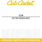 Cub Cadet 790-00529-4021 Upper Chute Steel Yellow 42 Pro Hp Hd 3X 34 30. Fixed Price $42.95.