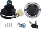 Wowtk Ignition Switch Gas Cap Seat Lock And Key Fits For Kawasaki EX250.... Fixed Price $43.35.
