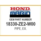 Honda Pipe, Ex. 18330-ZE2-W00 Oem New. Fixed Price $64.26.