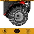 Tractor Tire Chains For 23 In. X 10.5 Wheels (set Of 2). Fixed Price $81.99.