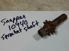 Snapper 7010940 Y Sprocket Shaft Rer Gearcase Intermediate Snow. Fixed Price $9.97.