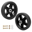 Hqpasfy Inch Lawn Mower Wheels 2 Pack 7" Push With. Fixed Price $31.70.