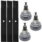 Exmark Low Lift Blade Spindle Kit Lazer Turf Tracer Ranger Hydro 52 Inch. Fixed Price $1754.94.
