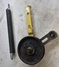 John Deere 48" 54 Deck Belt Tensioner Arm Pulley & Spring AM127430 M143350. Fixed Price $44.00.