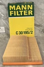 Mann Air Filter -- For Mercedes 30195/2 Nos. Fixed Price $18.36.