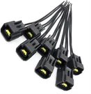 Fainwan 8PCS Ignition Coil Connector Plug Pigtail Harness With Wires.... Fixed Price $24.24.