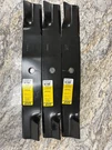 Xht Sunbelt Mower Blades M128485 M131958 M144196 Set Of For 60" Cut. Fixed Price $97.99.