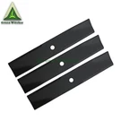 3X Mower Blades Kit For 42" Dixie Chopper XW2000 XW2202 XK2503 LX2001 XF2200. Fixed Price $63.92.