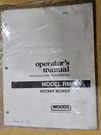 One Woods Model RM660 Rotary Mower, Operator's Manual & Service Info 4/1994. Fixed Price $19.56.