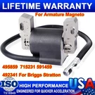 Ignition Coil For Briggs & Stratton 495859 715231 591459 492341 10HP-13HP Engine. Fixed Price $15.00.