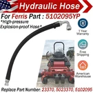 For Ferris 5102095YP Hose Assembly Procut IS500Z IS15000Z Series 5023370. Fixed Price $99.99.