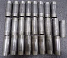 10E671, Black Welded NIPPLE,1-1/2 In X NPT,STEEL,PK25 (ts). Fixed Price $90.00.