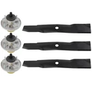 Blade Spindle Kit For John Deere X380 X384 Z365R Z515E 48" Mower AM144608. Fixed Price $111.99.