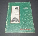 Deutz Allis 1700 Series Parts Manual Simplicity Agco 1716H 1714G Mower '91. Fixed Price $12.95.